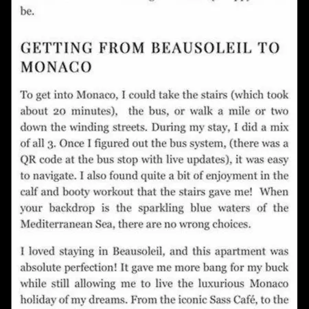 Reve Au 7e Ciel Piscine Baie De Monaco Apartment Beausoleil